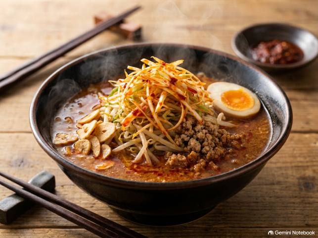 【15分で完全再現】日本一旨いチェーン店風 濃厚ネギ味噌ラーメン