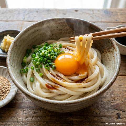 本格讃岐かまたまうどん